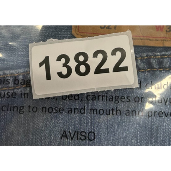 Levis 527 Jeans Mens 33X30 Blue Measures 32X29 Bootcut Medium Wash - Picture 10 of 10